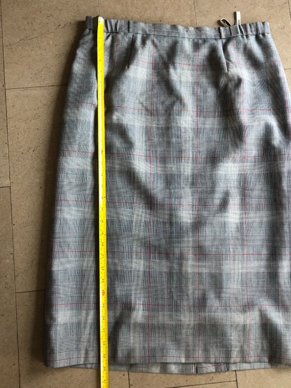 Vintage 80s designer Givenchy En Plus pencil skirt Germany-Sz. 12 - Picture 7 of 12